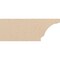 Ekena Millwork 4in. W x 6in. H x 16in. L Moab Woodgrain TimberThane Rafter Tail, Primed Tan RFTUR04X06X16MOARCPR - alternate 4